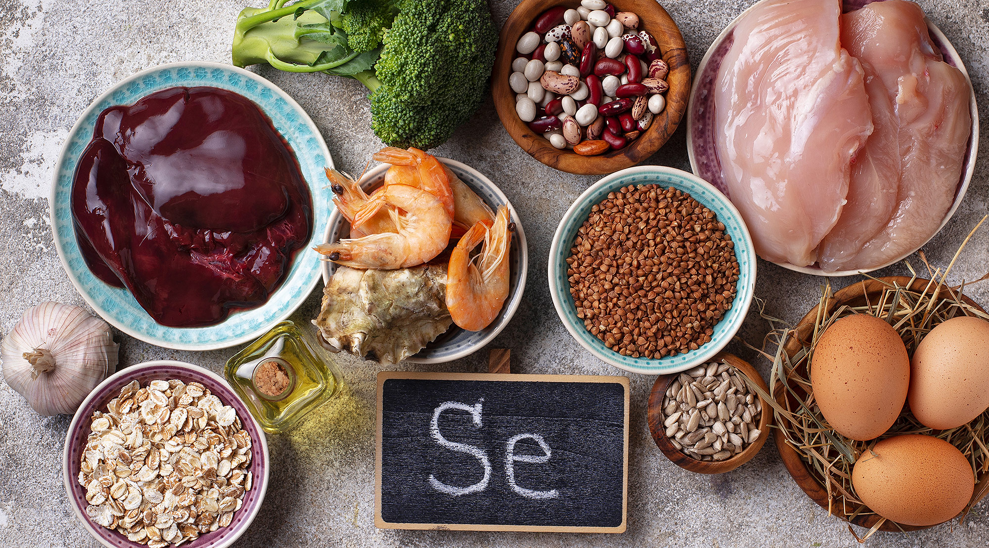 Foods containing selenium